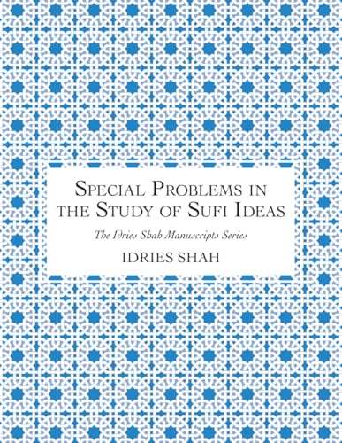 Special Problems in the Study of Sufi Ideas: The... - Amazon Espagne à 9.89€