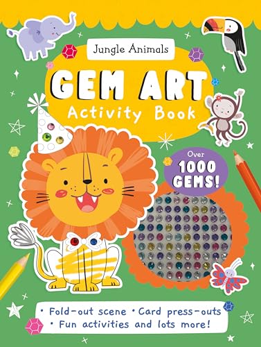Gem Art Activity Book: Jungle Animals: 1 - Bon plan à 2.57€