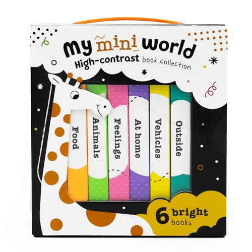 My Mini World – Box Set of 6 High-Contrast Mini Board Books... - Auto & Moto Amazon Royaume-Uni à 3.99€
