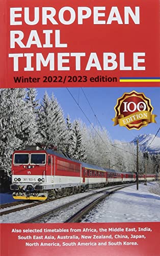 European Rail Timetable Winter 2022/2023 - Maison & Cuisine Amazon Allemagne à 26.69€