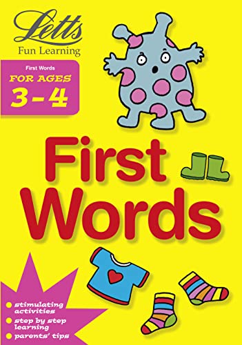 First Words Age 3-4 (Letts Fun Learning) - Livres & eBooks Amazon Royaume-Uni à 1.00€