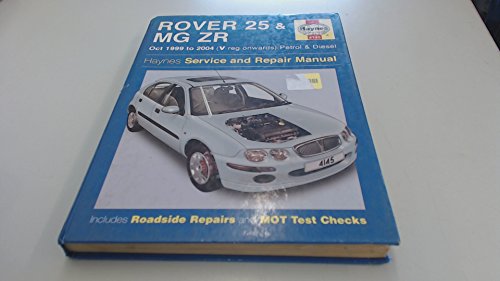 Rover 25 and MG ZR Petrol and Diesel: 99-04 (Haynes Service... - Animalerie Amazon Espagne à 8.51€