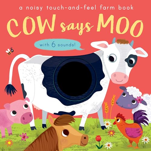 Cow Says Moo: A noisy touch-and-feel farm book - Nouvelle promo Amazon à 2.00€