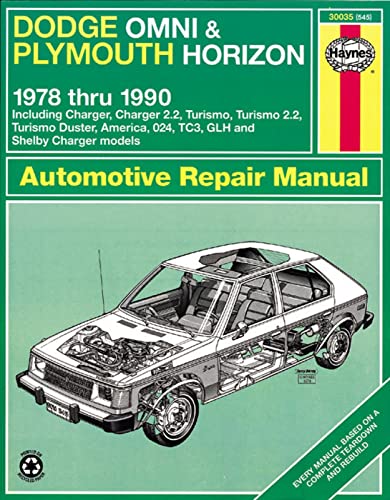 Dodge Omni & Plymouth Horizon Automotive Repair Manual:... - Livres & eBooks Amazon Italie à 17.00€