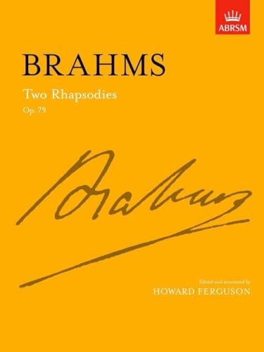 Two Rhapsodies Op. 79 (Signature Series (ABRSM)) - Amazon Royaume-Uni à 5.22€