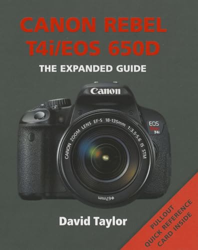 Canon Rebel T4i/EOS 650D: The Expanded Guide - Maison & Cuisine Amazon Espagne à 7.67€