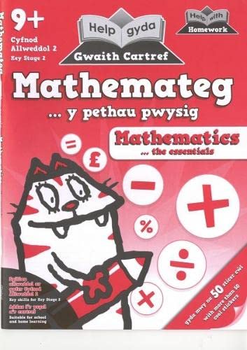 Help Gyda Gwaith Cartref - Llawlyfr Hanfodol Mathemateg 9+ - Auto & Moto Amazon Royaume-Uni à 2.50€