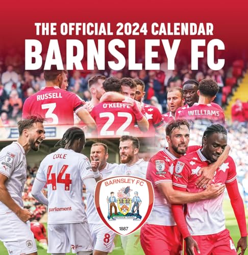 The Official Barnsley FC Desk Calendar 2024 - Fournitures Bureau Amazon Italie à 1.37€