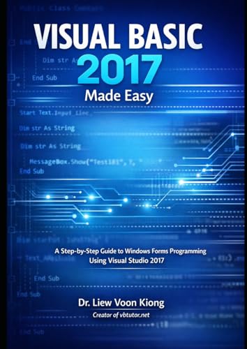 Visual Basic 2017 Made Easy - DIY & Tools Amazon Spain à 11.39€