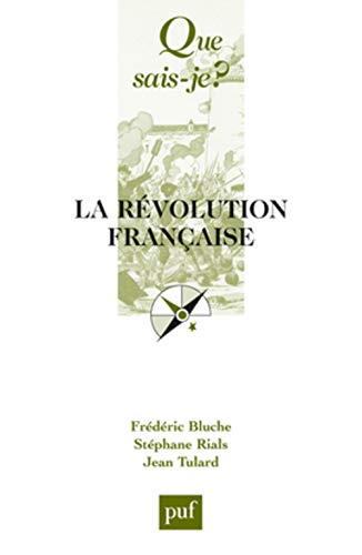 La Révolution française (Que sais-je?) - Livres & eBooks Amazon Royaume-Uni à 15.54€