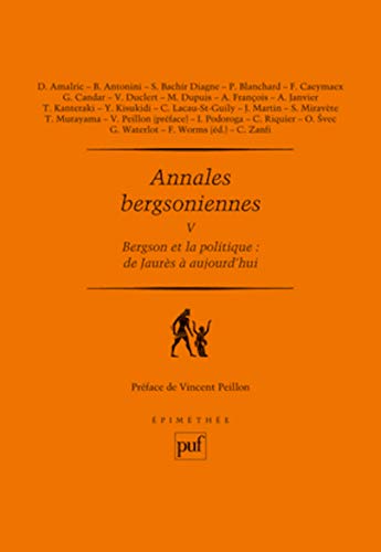 Annales bergsoniennes: Tome 5, Bergson et la politique - Maison & Cuisine Amazon Italie à 5.72€