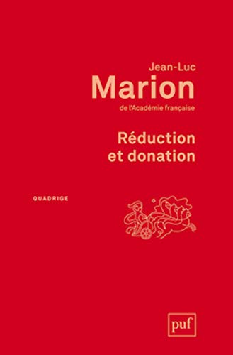 Réduction et donation: Recherches sur Husserl, Heidegger et... - Amazon Espagne à 7.79€