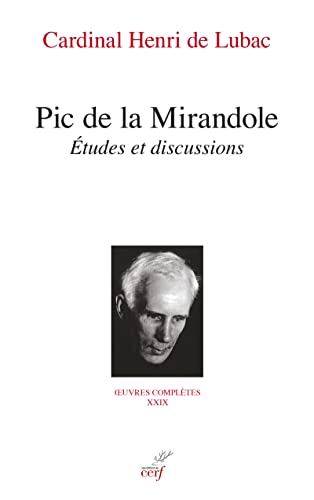 PIC DE LA MIRANDOLE - ETUDES ET DISCUSSIONS - Bricolage & Outils Amazon Royaume-Uni à 18.59€