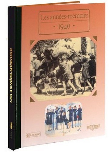 1940 Les Années-Mémoire - Amazon Espagne à 22.70€