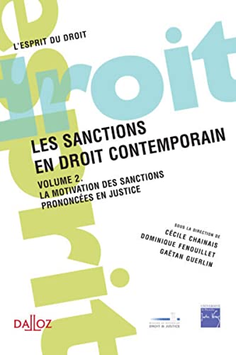 Les sanctions en droit contemporain - Volume 2 La... - Livres & eBooks Amazon Royaume-Uni à 7.95€