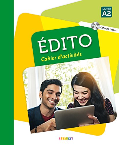 Edito (2016 edition): Cahier d'exercices A2 + CD MP3 - Amazon Royaume-Uni à 3.00€