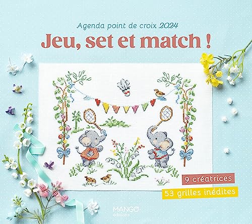 Agenda point de croix 2024 : jeu, set et match !: 9... - Jouets & Jeux Amazon Allemagne à 10.83€