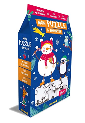 Mon puzzle à emporter Noël - Jouets & Jeux en promo à 3.82€
