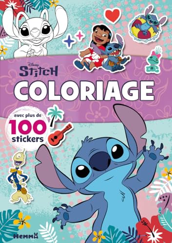 Disney Stitch - Coloriage avec plus de 100 stickers - Jouets & Jeux Amazon Royaume-Uni à 3.72€