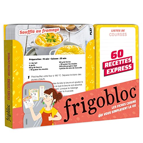 Frigobloc - 60 recettes express: Les fiches cuisine qui... - Maison & Cuisine Amazon Royaume-Uni à 7.94€