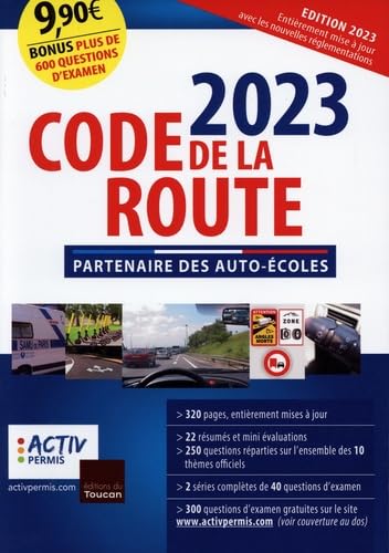 Code de la route 2023 - Fournitures Bureau en promo à 3.90€