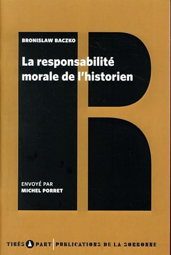 La responsabilité morale de l'historien - Maison & Cuisine Amazon Royaume-Uni à 2.48€