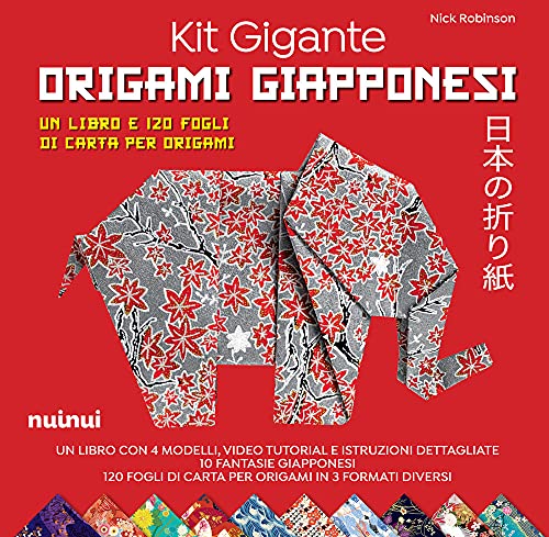 Kit gigante origami giapponesi. Con 120 fogli - Loisirs Créatifs Amazon Italie à 5.96€