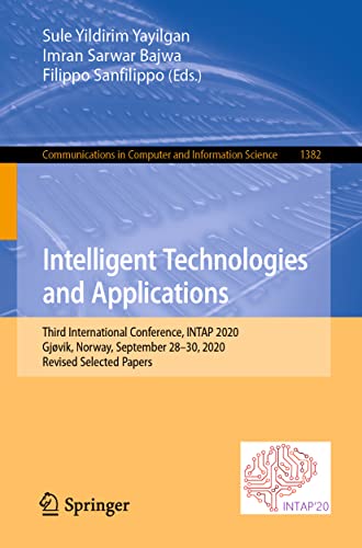 Intelligent Technologies and Applications: Third... - Bricolage & Outils Amazon Espagne à 51.99€