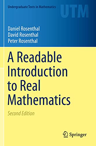 A Readable Introduction to Real Mathematics (Undergraduate... - Amazon Allemagne à 22.99€