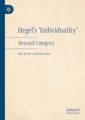 Hegel's 'Individuality': Beyond Category - Home & Kitchen Amazon Spain à 36.55€