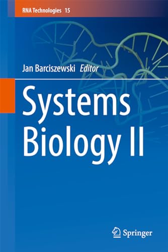 Systems Biology II: 15 (RNA Technologies, 15) - Amazon Royaume-Uni à 64.50€