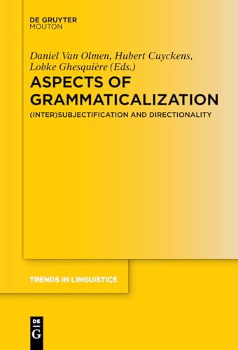 Aspects of Grammaticalization: (Inter)Subjectification and... - High-Tech & Électronique Amazon Royaume-Uni à 13.09€