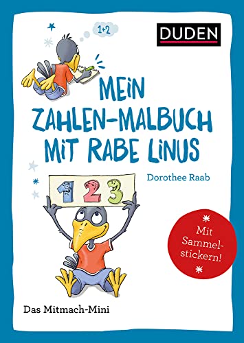 Duden Minis (Band 37) – Mein Zahlen-Malbuch mit Rabe Linus - Amazon Italie à 2.53€