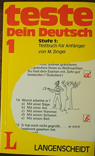 Teste Dein Deutsch!, 2 Bde., Stufe.1, Ein Testbuch für... - Livres & eBooks Amazon Allemagne à 17.79€