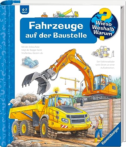 Wieso? Weshalb? Warum?, Band 7: Fahrzeuge auf der Baustelle - Auto & Motorcycle Amazon Spain à 13.84€