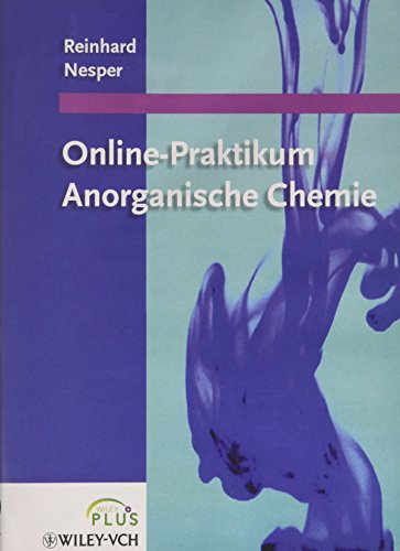 Online–Praktikum Anorganische Chemie (Wiley Plus Products) - Livres & eBooks Amazon Royaume-Uni à 34.54€