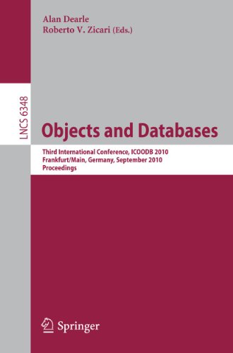 Objects and Databases: Third International Conference... - High-Tech & Électronique Amazon Allemagne à 12.76€