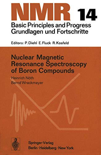 Nuclear Magnetic Resonance Spectroscopy of Boron Compounds... - Sports & Fitness Amazon Allemagne à 78.99€