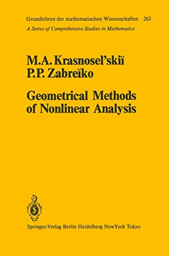 Geometrical Methods of Nonlinear Analysis (Grundlehren der... - Amazon Allemagne à 22.99€