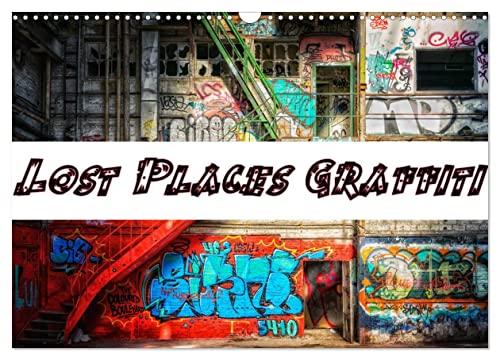 Lost Places Graffiti (Wandkalender 2024 DIN A3 quer)... - Amazon Allemagne à 11.72€