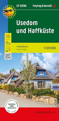 Usedom und Haffküste, Leisure Map 1:120,000 scale - Bon plan à 2.60€