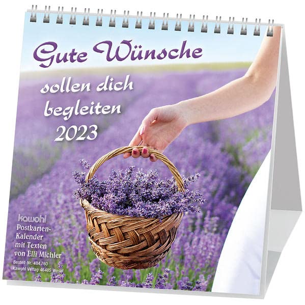 Gute Wünsche sollen dich begleiten 2023: Elli... - Fournitures Bureau Amazon Allemagne à 3.85€