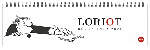 Loriot Büroplaner 2024. Humorvoller Tischkalender für mehr... - Fournitures Bureau en promo à 3.81€