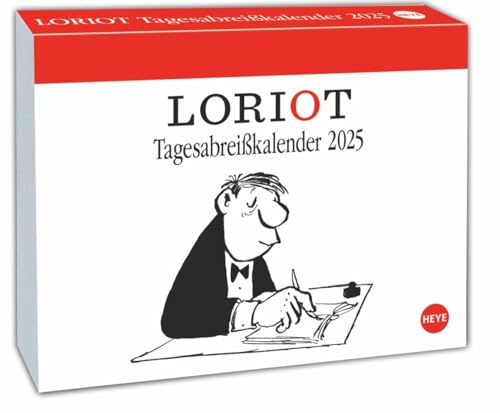 Loriot Tagesabreißkalender 2025: Kultiger Humor-Tischkalende... - Fournitures Bureau Amazon Allemagne à 4.00€