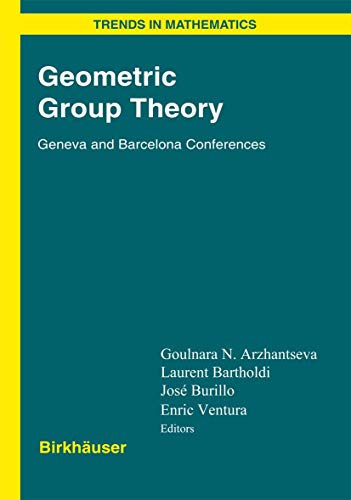 Geometric Group Theory: Geneva and Barcelona Conferences... - Livres & eBooks Amazon Royaume-Uni à 35.31€