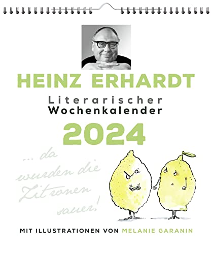 Heinz Erhardt – Literarischer Wochenkalender 2024:... - Maison & Cuisine en promo à 6.62€