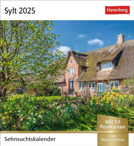 Sylt Sehnsuchtskalender 2025 - Wochenkalender mit 53... - Bon plan à 2.07€