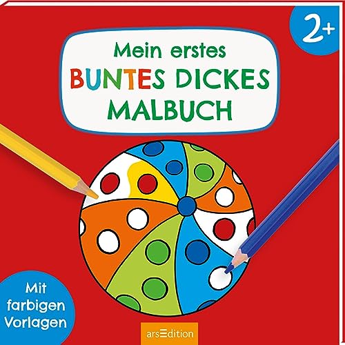 Mein erstes buntes dickes Malbuch: mit farbigen Vorlagen - Loisirs Créatifs Amazon Espagne à 4.16€