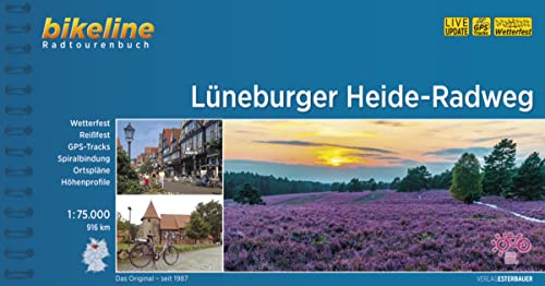 Lüneburger Heide Radweg: 1:75.000, 916 km, wetterfest/reißfe... - Auto & Moto Amazon Royaume-Uni à 3.00€