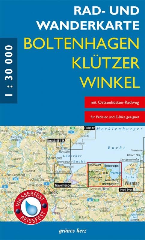 Rad- und Wanderkarte Boltenhagen, Klützer Winkel 1:30 000:... - Bricolage & Outils Amazon Royaume-Uni à 4.03€